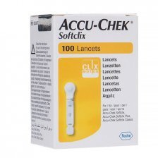 سوزن دستگاه تست قند خون اکیوچک سافت کلیکس ACCU-CHEK Lancets - SoftClix  بسته 100 عددی- کد1648 سوزن دستگاه تست قند خون اکیوچک سافت کلیکس ACCU-CHEK Lancets - SoftClix  بسته 100 عددی- کد1648